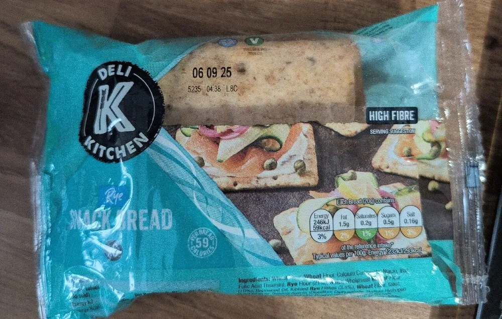 Rye Snack Bread