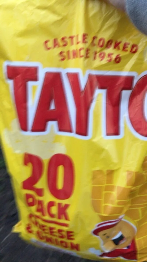 Cheese and onion crisps