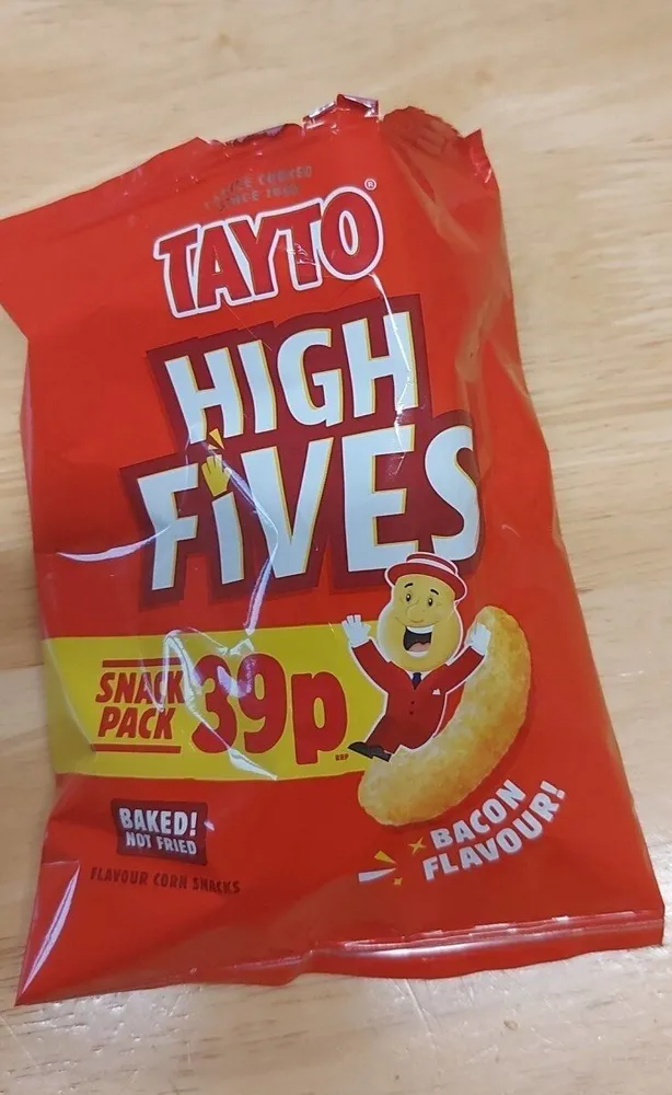 Tayto high fives