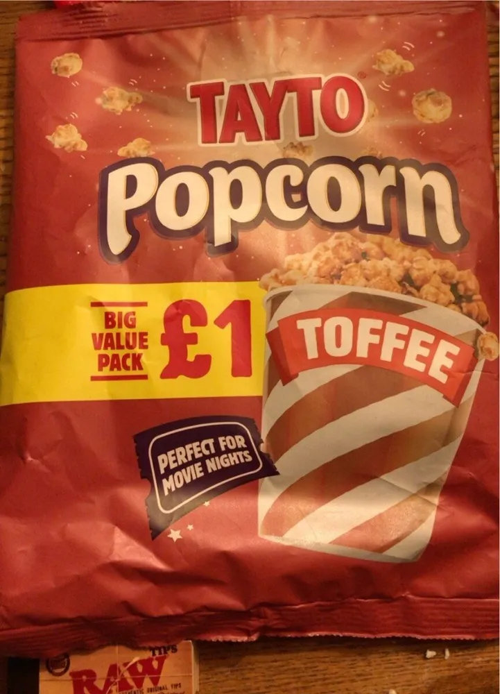 Toffee popcorn