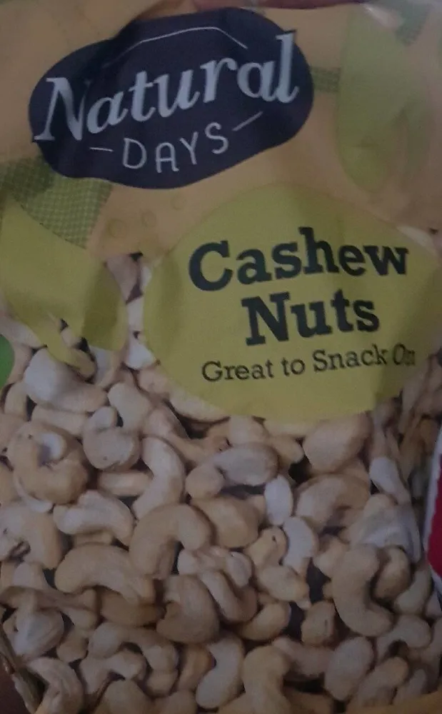 Natural days cashew nuts