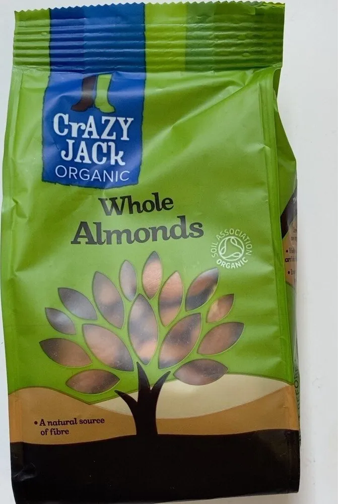 Whole almonds