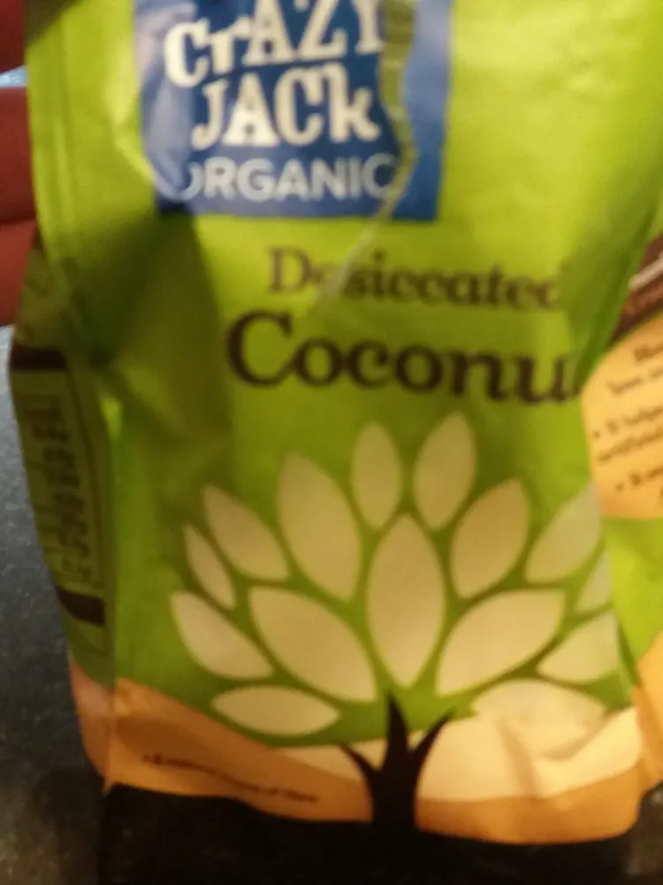 Desiccated coconut