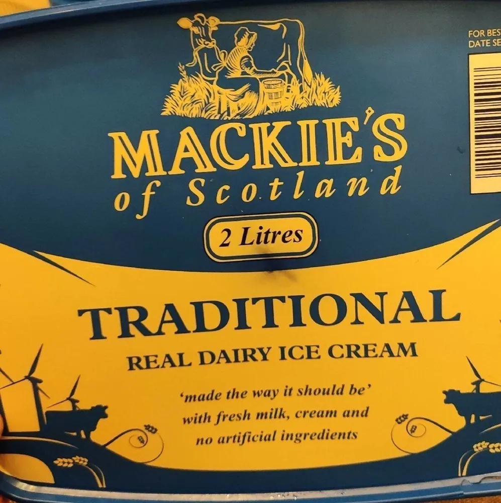 Traditional Real Dairy Ice Cream