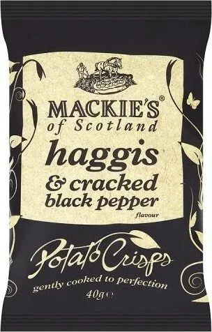 Haggis & Cracked Black Pepper Potato Crisp