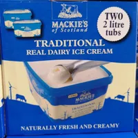 Traditional real dayry ice cream