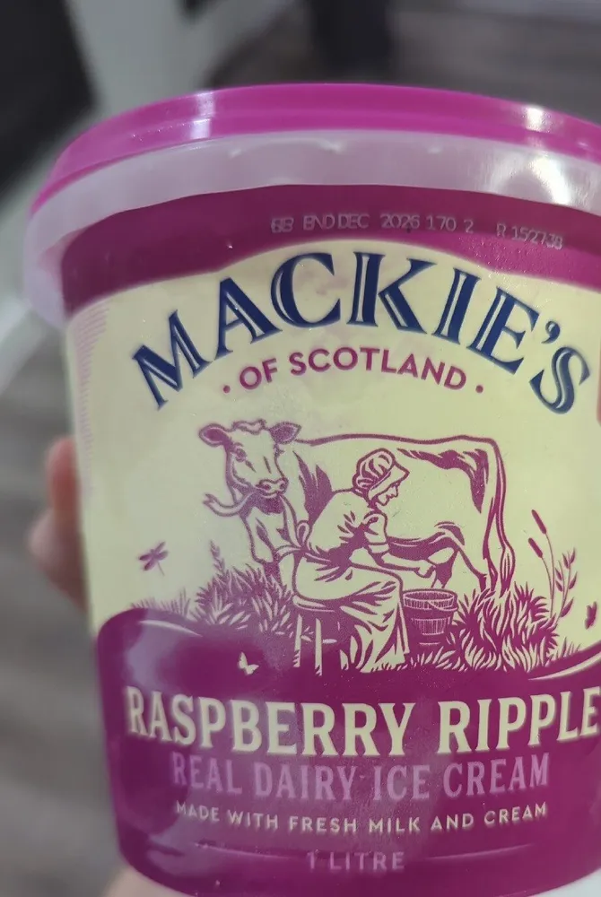 Raspberry Ripple Ice Cream
