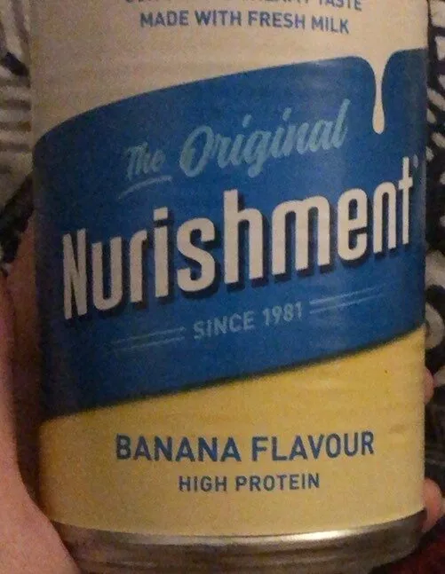 Banana Flavour Nutritionally enriched milk drink