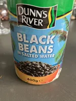 Black Beans in Salted Water