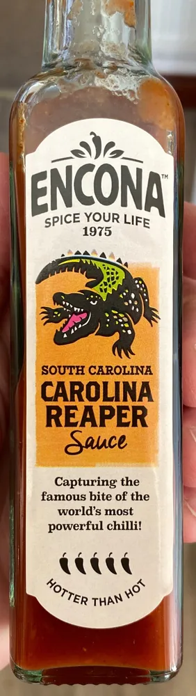 Carolina reaper chili sauce