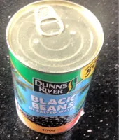 Black Beans in salted water