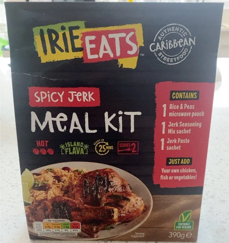 Irie eats spicy jerk meal kit