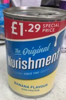 Nurishment banana flavour