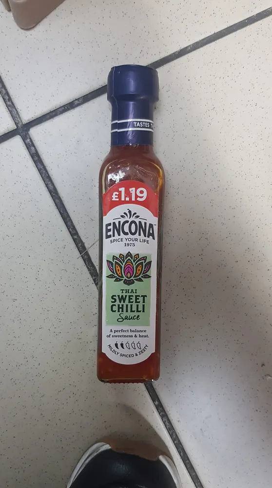 The sweet chilli sauce
