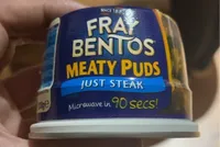 Meaty puds just steak