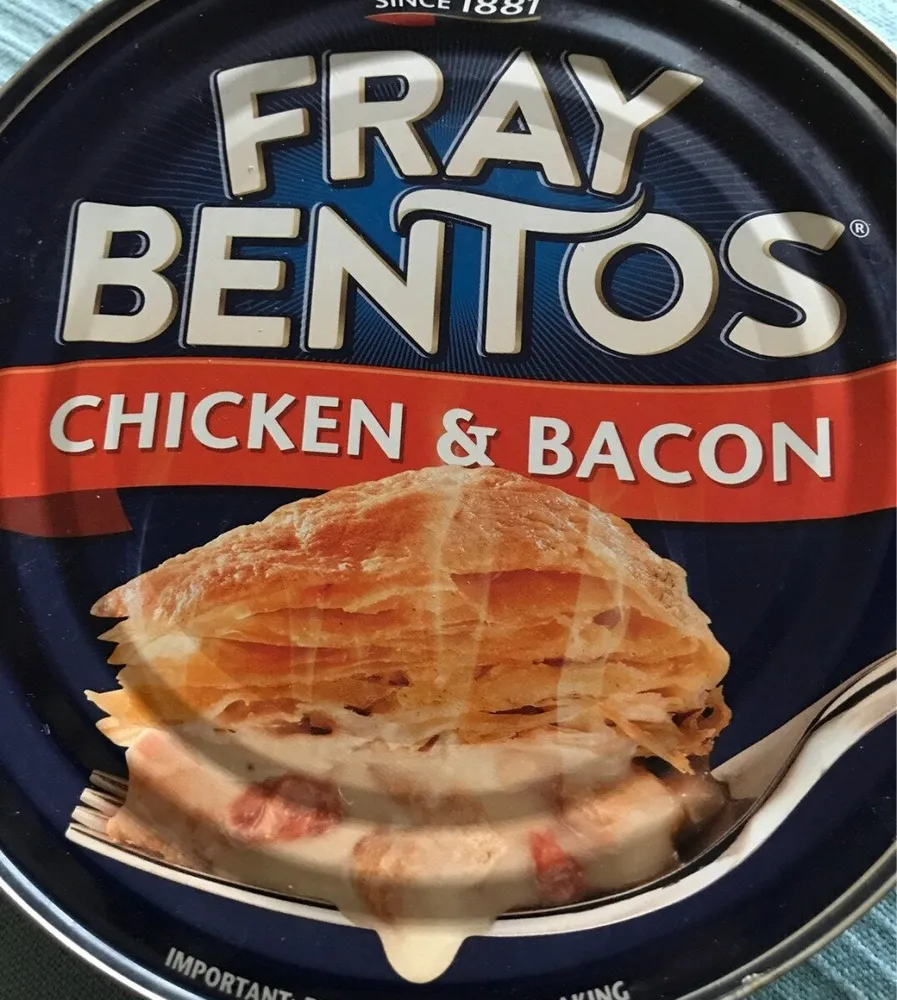 Fray Bentos Chicken & Bacon pie