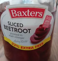 Sliced beetroot pickled in malt vinegar