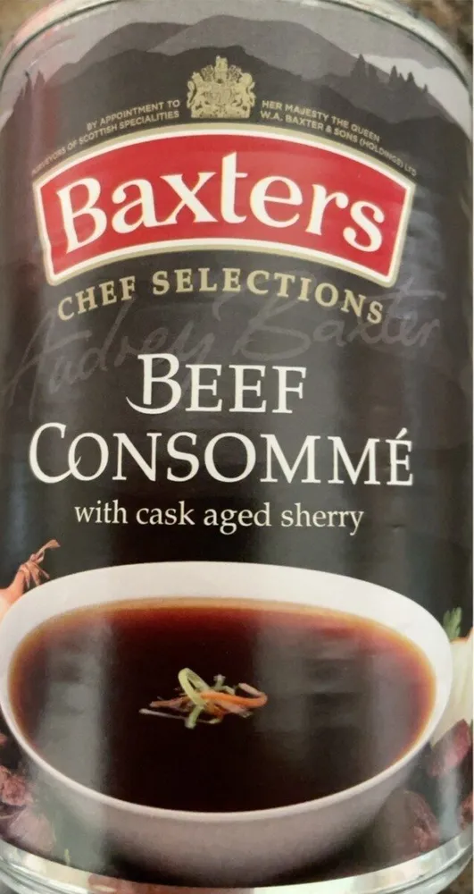 Beef consomme