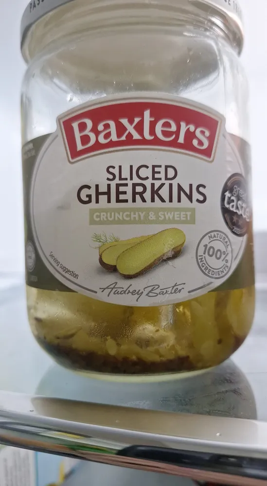 Sliced Gherkins