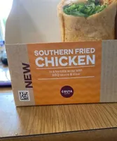 Southern fried chicken wrap
