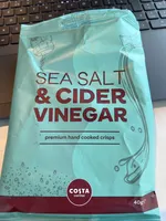 Sea Salt & Cider Vinegar Premium Hand Cooked Crisps