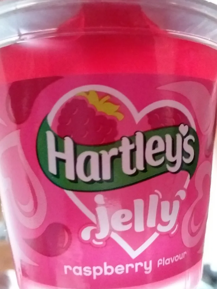 Raspberry flavour Jelly