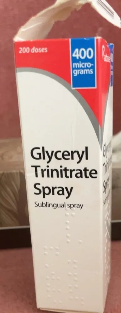 Glyceryl Trinitrate spray