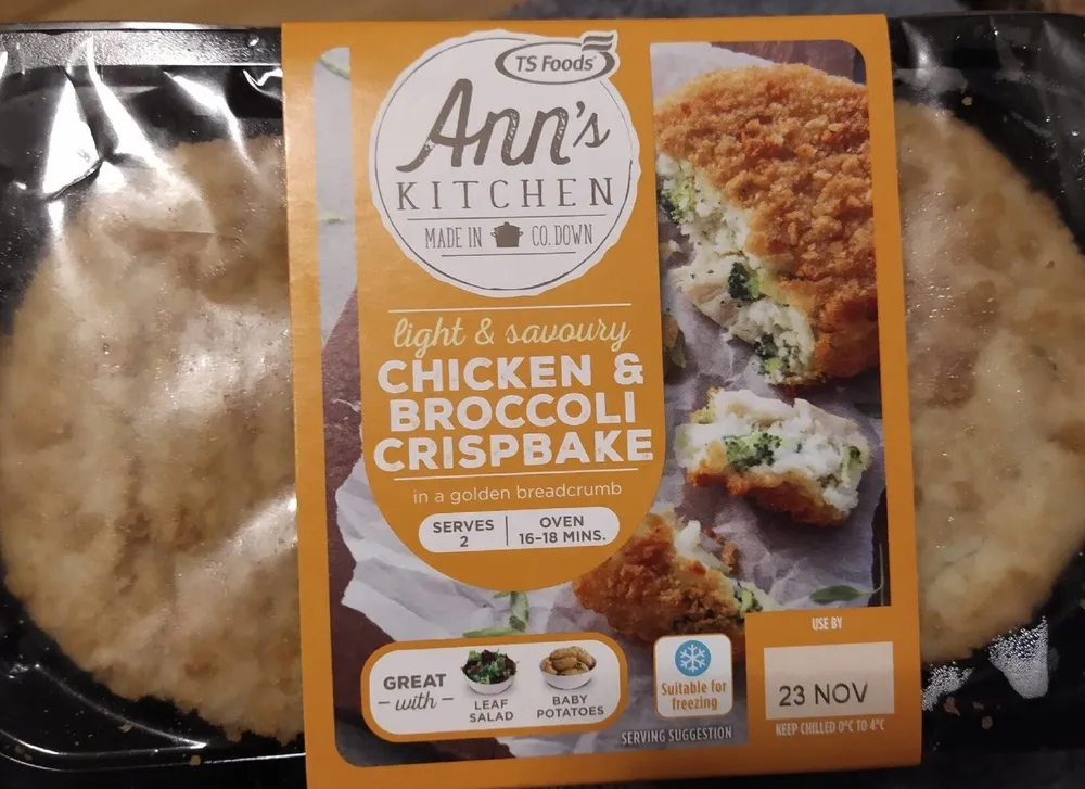Chicken & Broccoli Crispbake