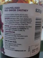 Caramelised red onion chutney
