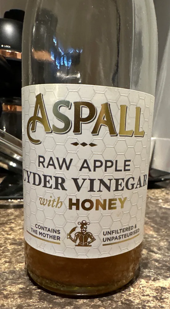 Raw Apple Cyder Vinegar with Honey