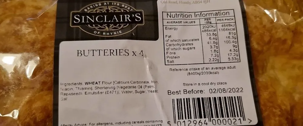 Butteries