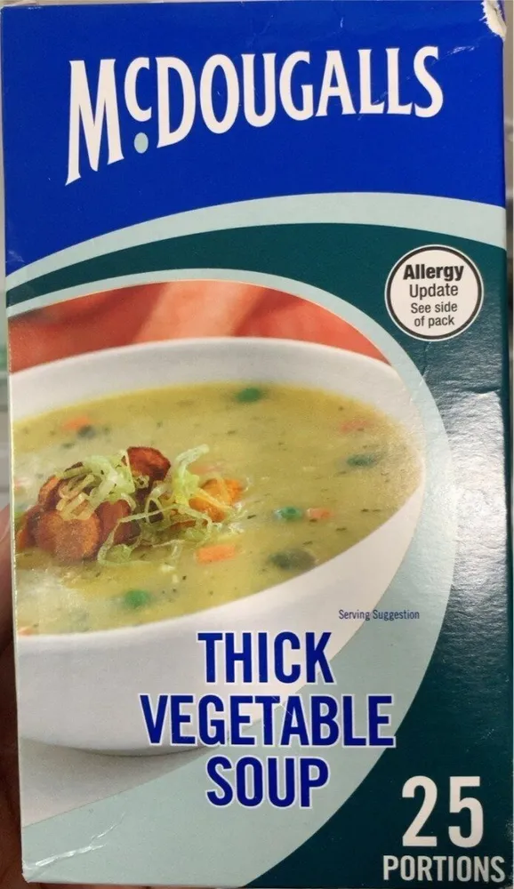Thick vegetable soup