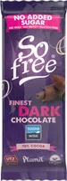 So free chocolate negro cacao sin azúcares añadidos