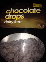 Chocolate drops dairy free