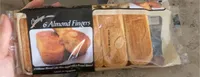 6 almond fingers
