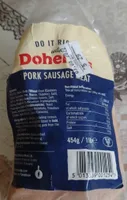 Pork sausage meat