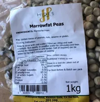 Marrowfat peas