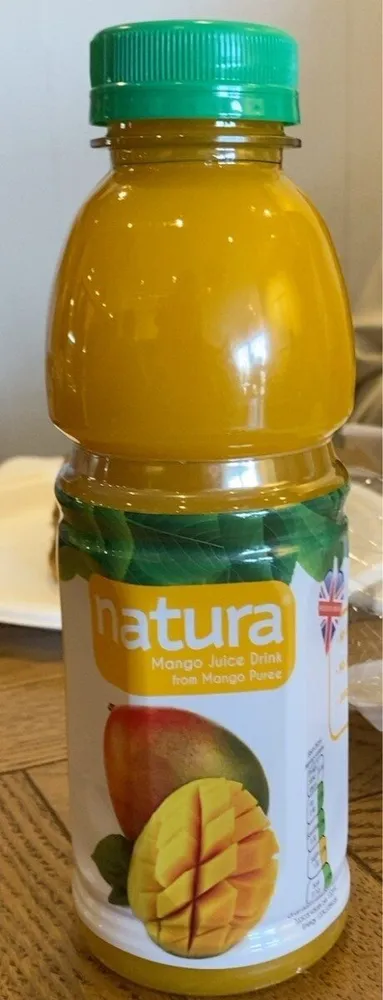 Mango juice drink