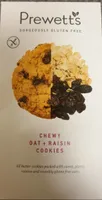 Chewy oat & raisen cookies