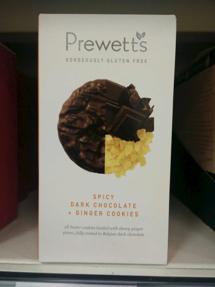Prewett's Spicy Dark Chocolate + Ginger Cookies