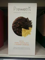 Prewett's Spicy Dark Chocolate + Ginger Cookies