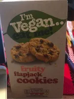Fruity flapjack cookies