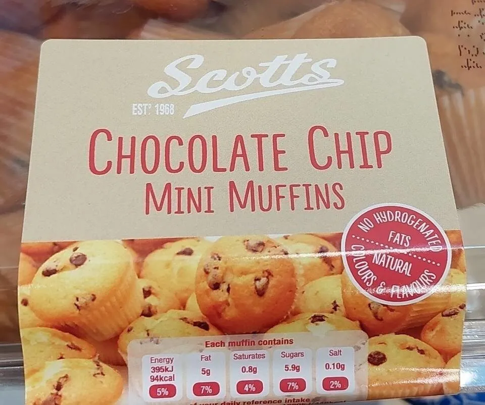 CHOCOLATE CHIP MINI MUFFINS