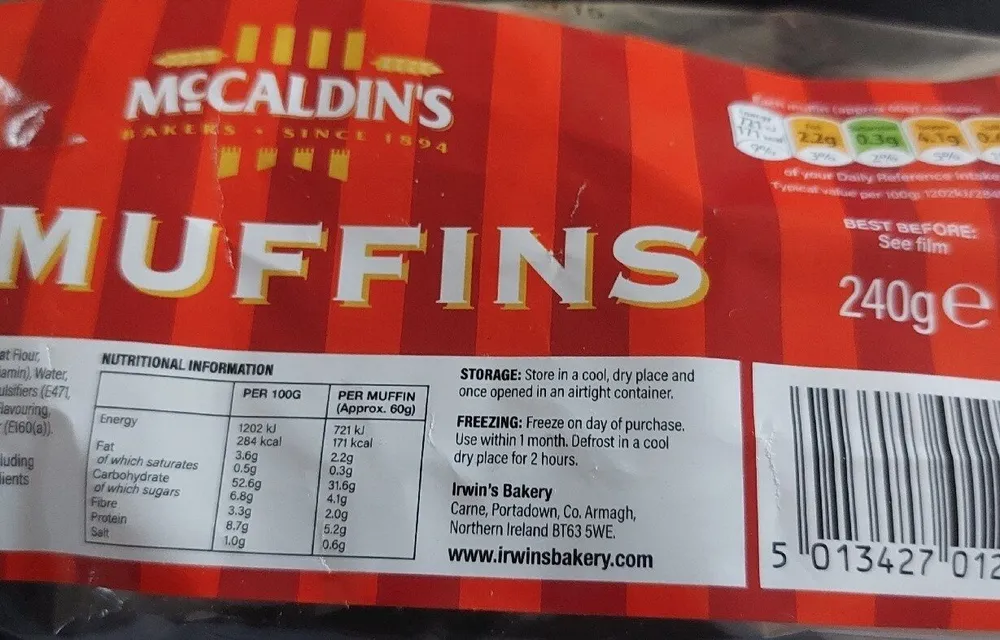 ENGLISH MUFFINS