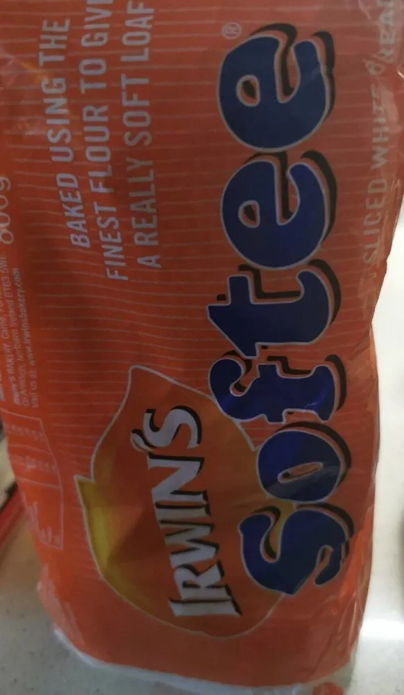 Irwins softee sliced white bread