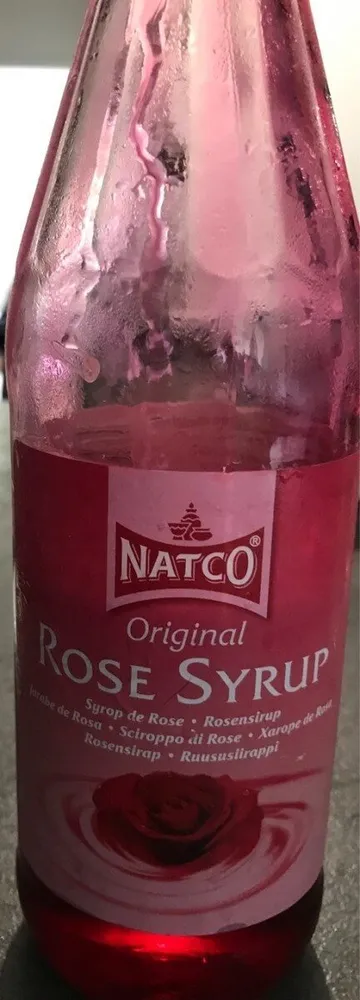 Rose syrup