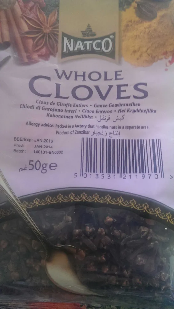 whole cloves