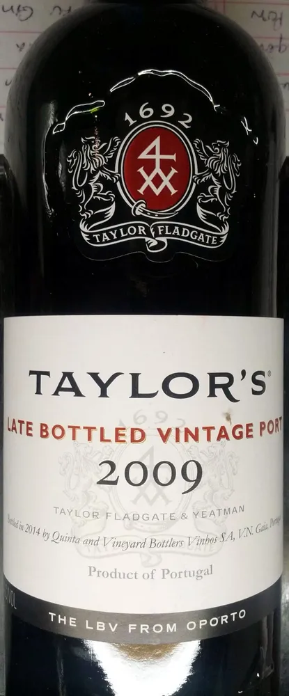 Late Bottled Vintage Port 2009