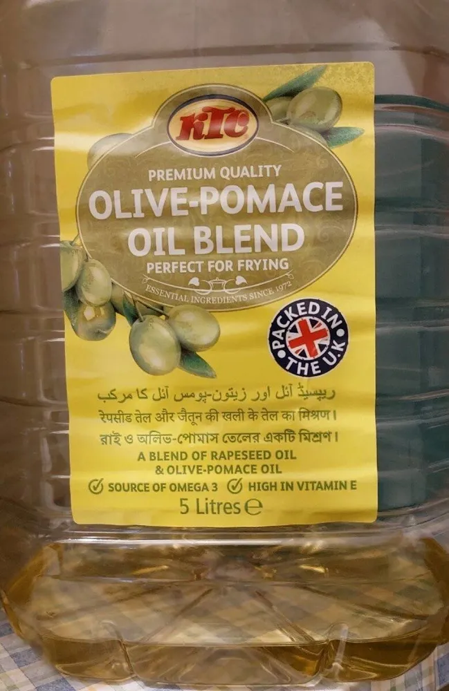 Premium quality olive-pomance oil blend