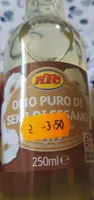 Olio puro di semi di sesamo